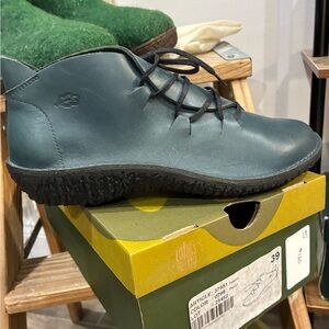 Loints of holland fusion petrol shoes size 39 nwt